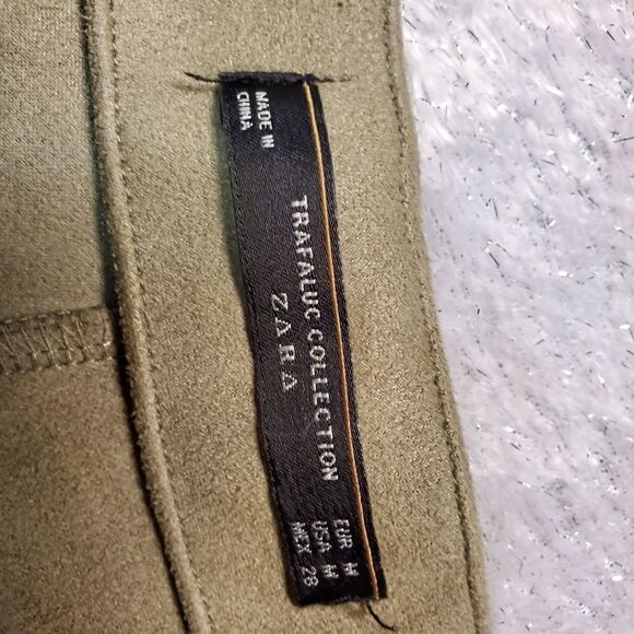 Zara trafaluc collection,  faux suede shorts - Picture 3 of 4